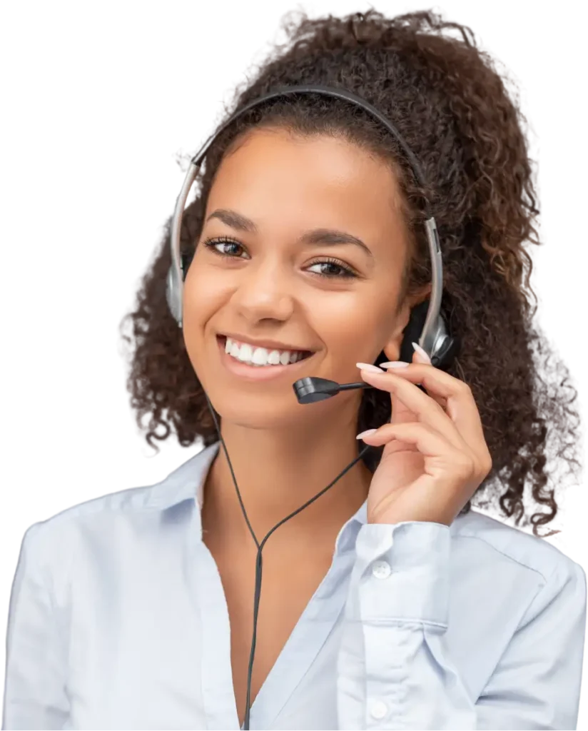 woman call centre